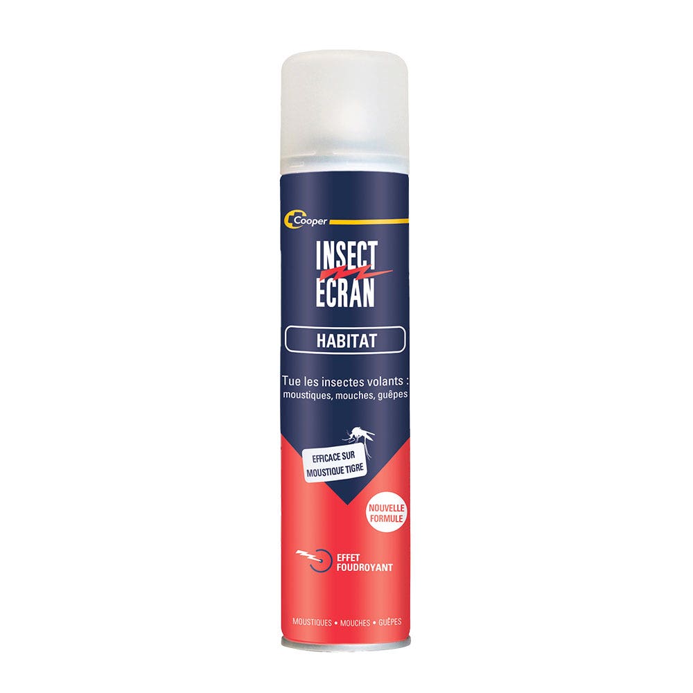 Insect Ecran Insetticida spray per ambienti contro zanzare, mosche e vespe 250 ml