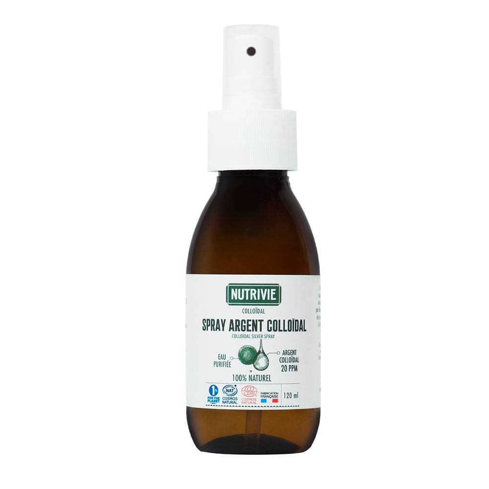 Nutrivie Spray all'argento colloidale 20ppm 120 ml