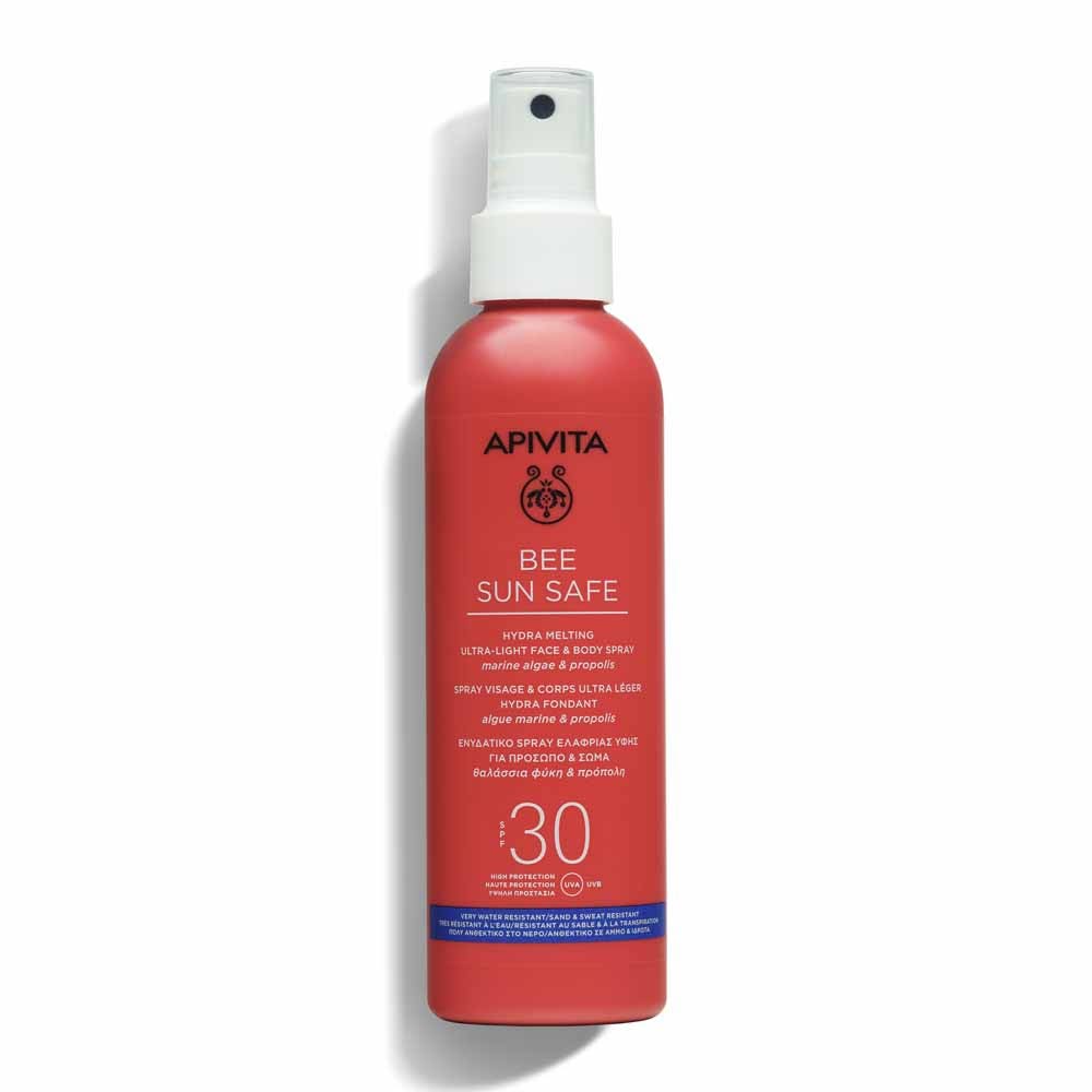 Apivita Bee Sun Safe Spray Hydra Melting Ultra-Light Viso e Corpo SPF30 200ml