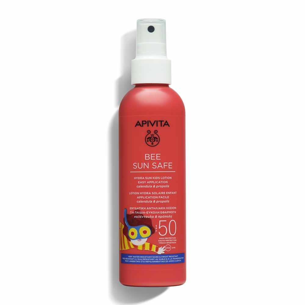 Apivita Bee Sun Safe Lozione spray hydra sun bambino - Facile applicazione SPF50 200ml