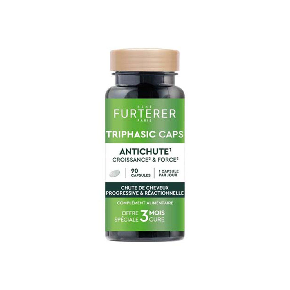 René Furterer Triphasic Anti-caduta dei capelli Crescita e forza 90 capsule