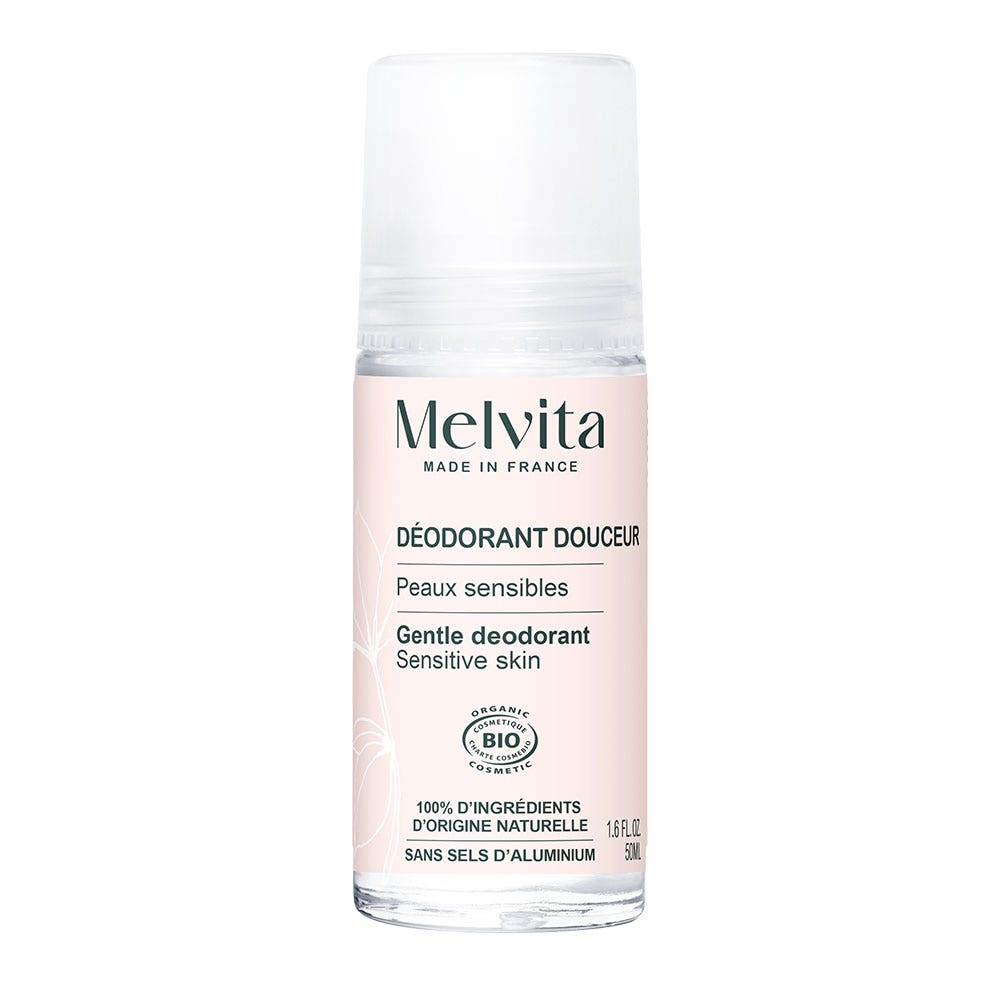 Melvita Deodorant Peaux Sensibles Roll On Bio 50ml