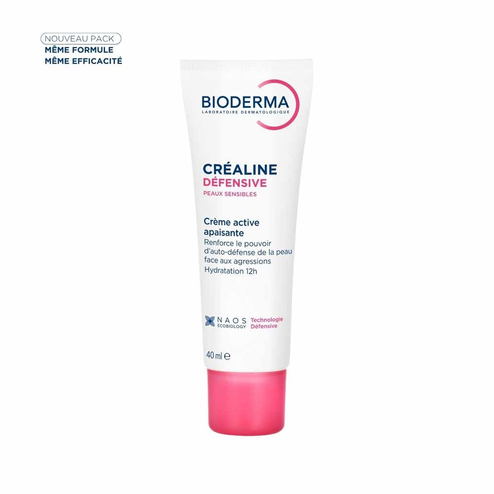 Bioderma Crealine Crema attiva lenitiva Defensive Pelle sensibile e sensibilizzata 40ml
