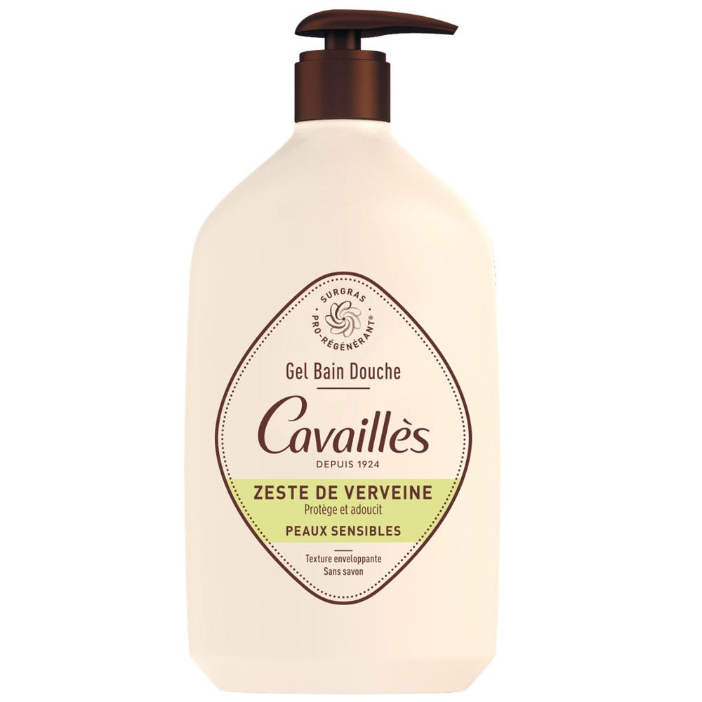 Cavaillès Surgras Pro-rigenerante Bagno e Doccia alla Verbena 1L