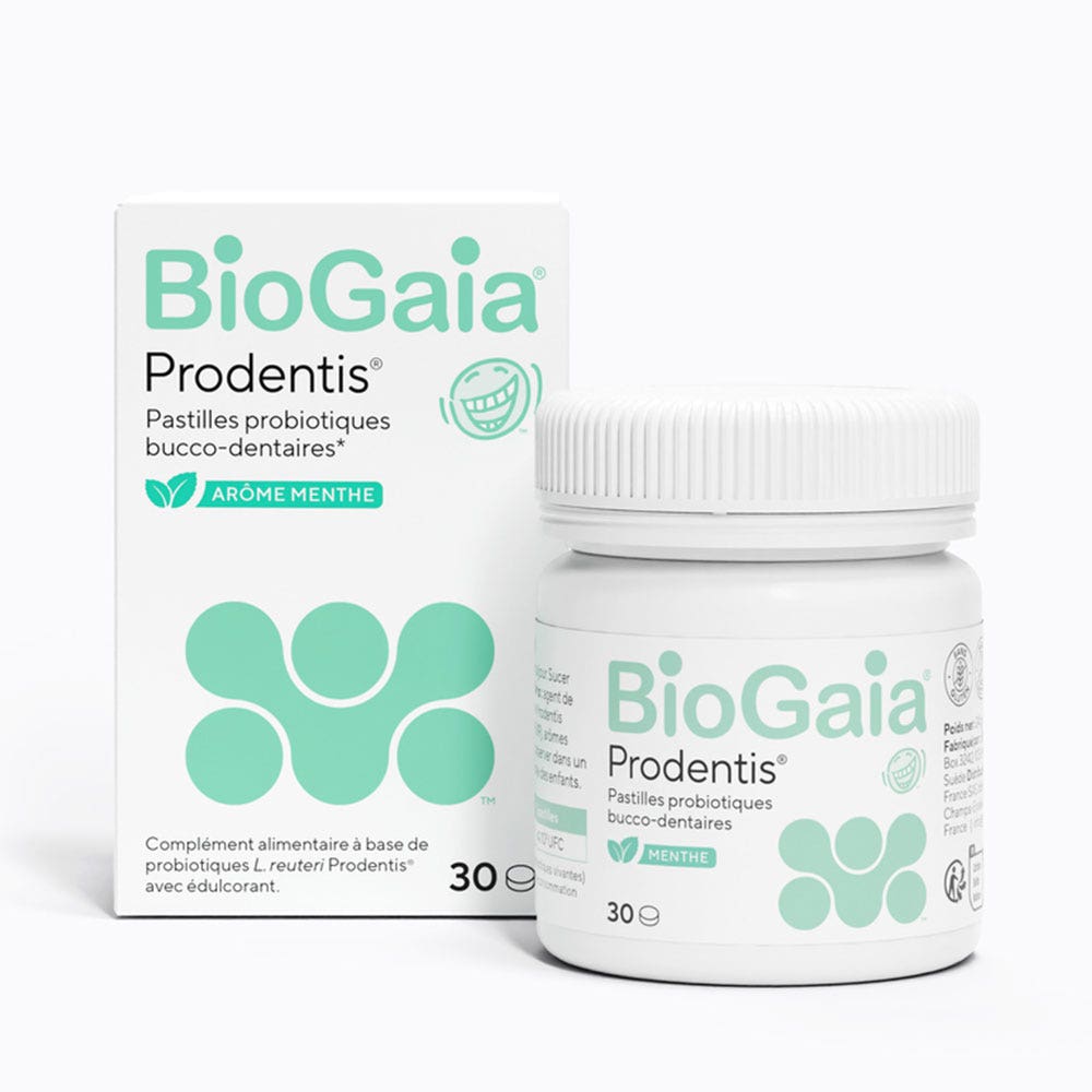 Biogaia Prodentis® Aroma di menta 30 Pastiglie masticabili