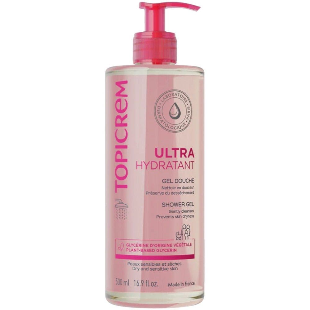 Topicrem Ultra-Hydratant Gel Doccia Pelli Sensibili 500ml