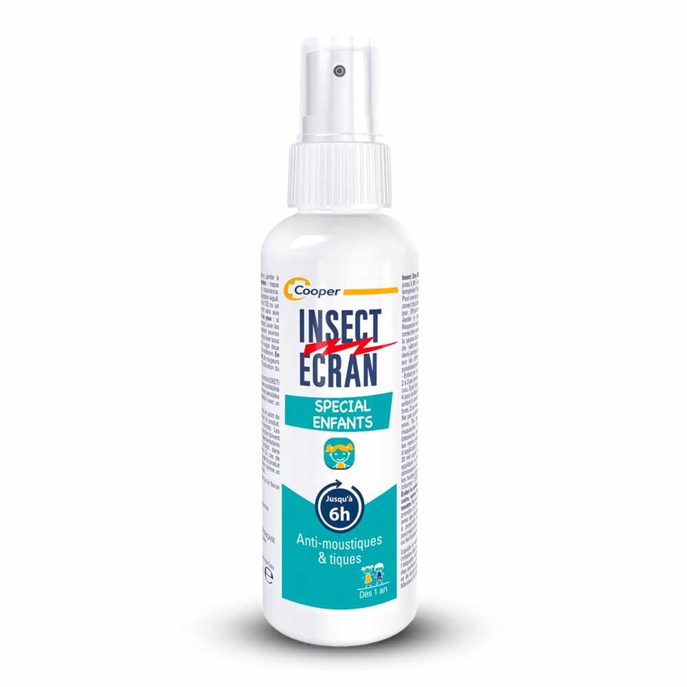 Insect Ecran Pelle Spray antizanzare per bambini fino a 6 ore 100 ml