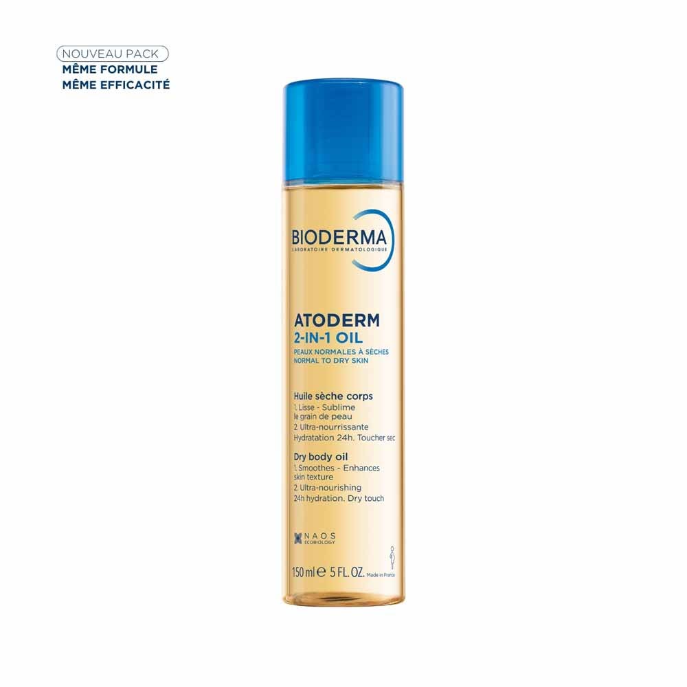Bioderma Atoderm Olio secco per il corpo 2in1 150ml