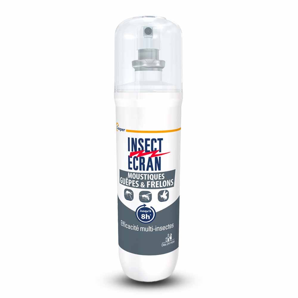 Insect Ecran Pelle Repellente anti-zanzare, vespe e calabroni per adulti e bambini 100 ml
