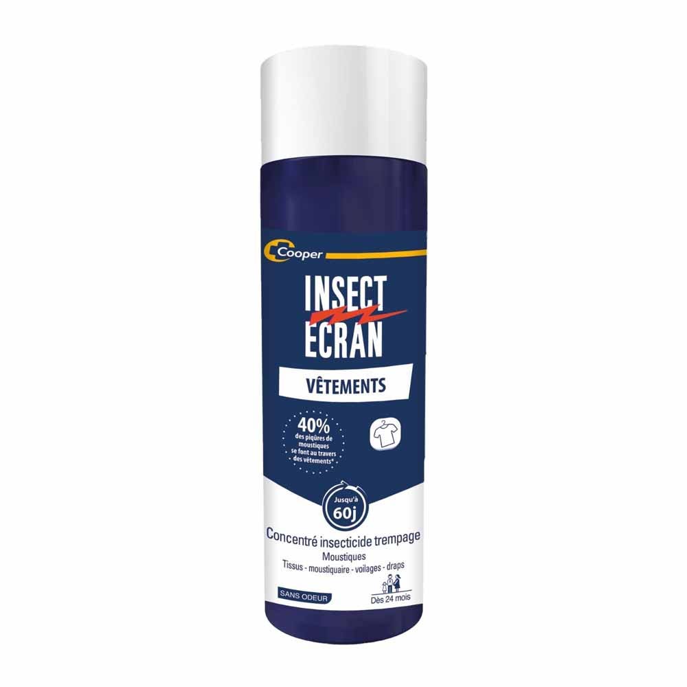 Insect Ecran Tessuti Soluzione per immersione antizanzare dai 24 mesi 200 ml