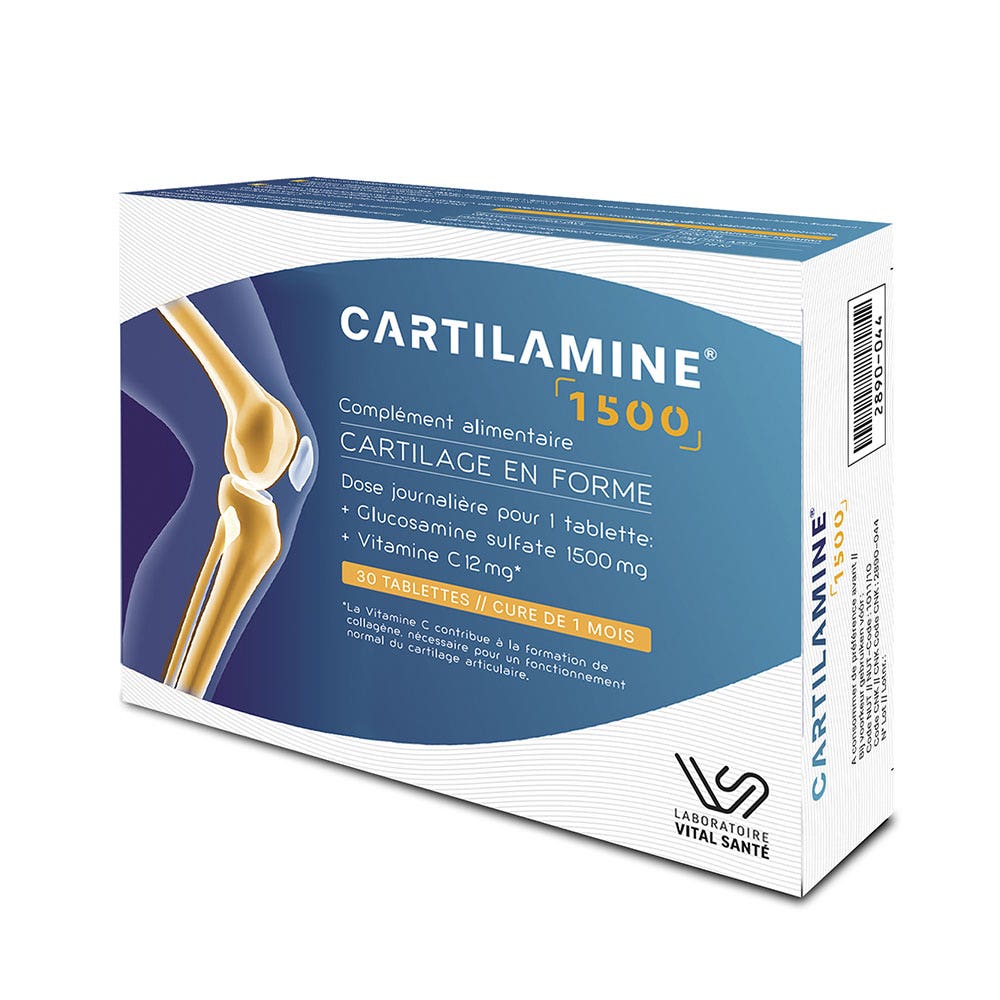 Vital Santé Cartilamine 1500 30 compresse