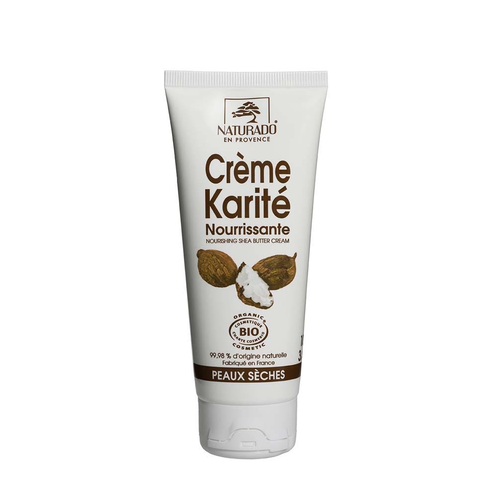 Naturado Crema al burro di Karité viso e corpo per pelle secca, molto secca e sensibile
