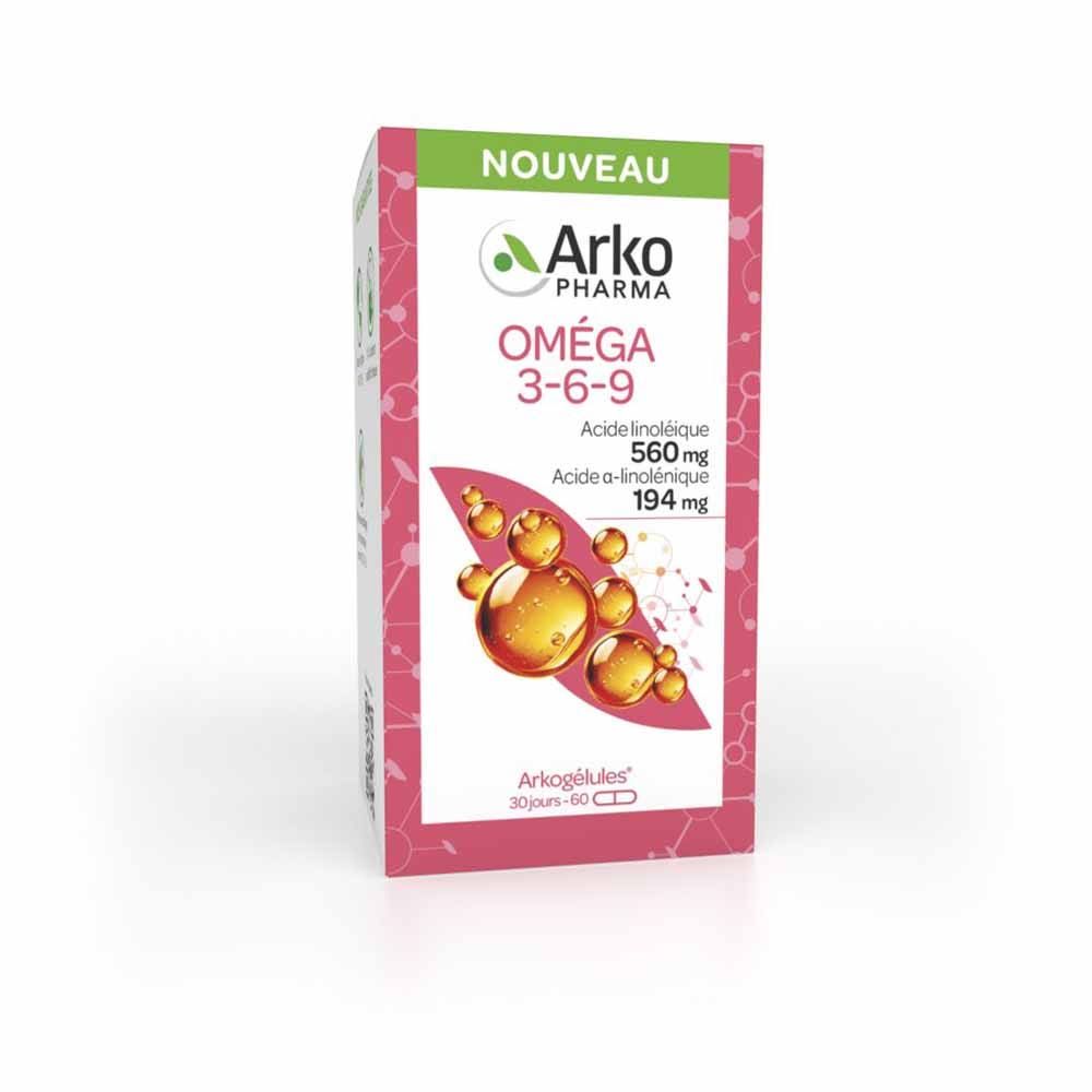 Arkopharma Arkocapsule Omega 3-6-9 60 Capsule