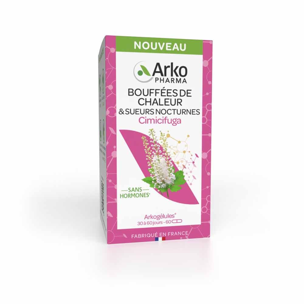 Arkopharma Arkocapsule Vampate di calore e sudorazioni notturne 60 capsule