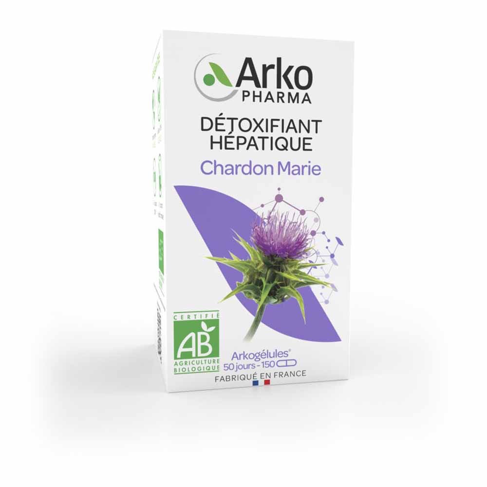 Arkopharma Arkocapsule Cardo mariano Bio Detossificatore epatico 150 Capsule