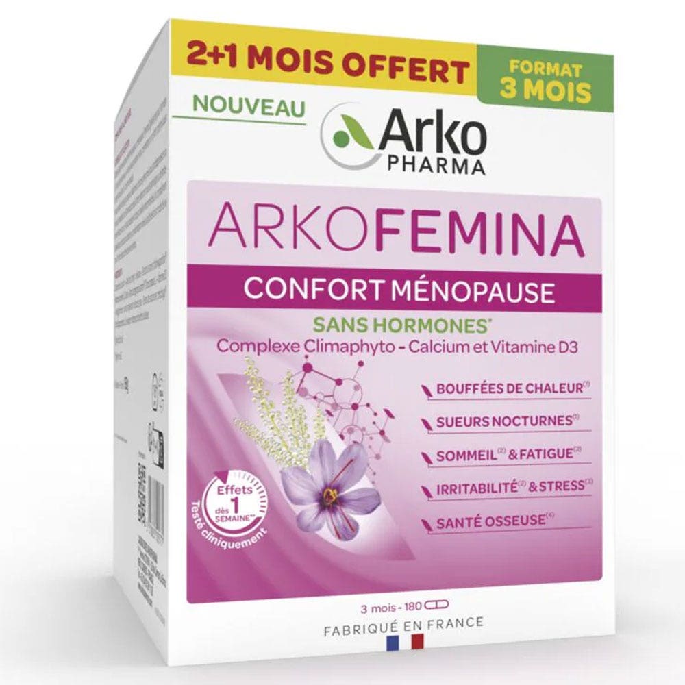 Arkopharma Arkofemina Comfort in menopausa 180 capsule