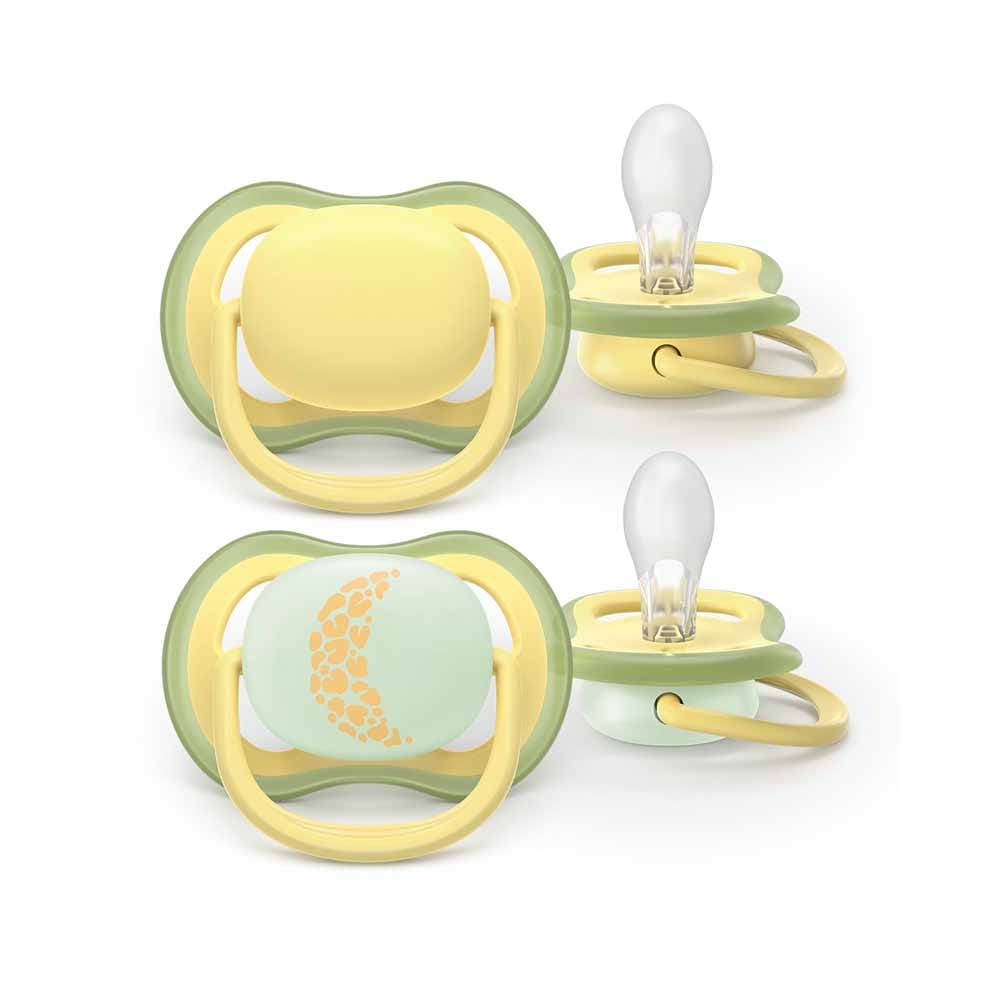 Avent Ultra Air Succhietti ortodontici Day & Night 18 mesi x2