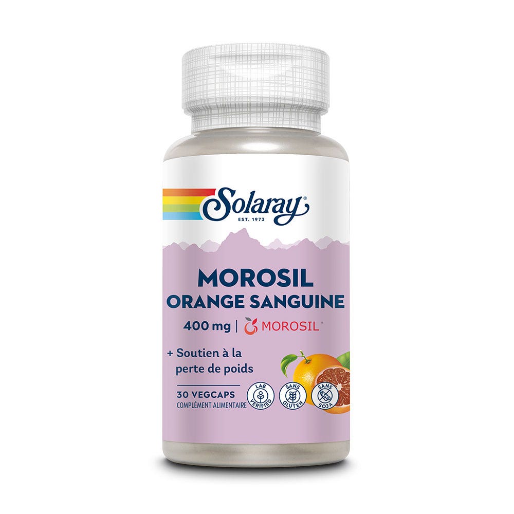 Solaray Morosil arancia sanguigna 400 mg 30 capsule