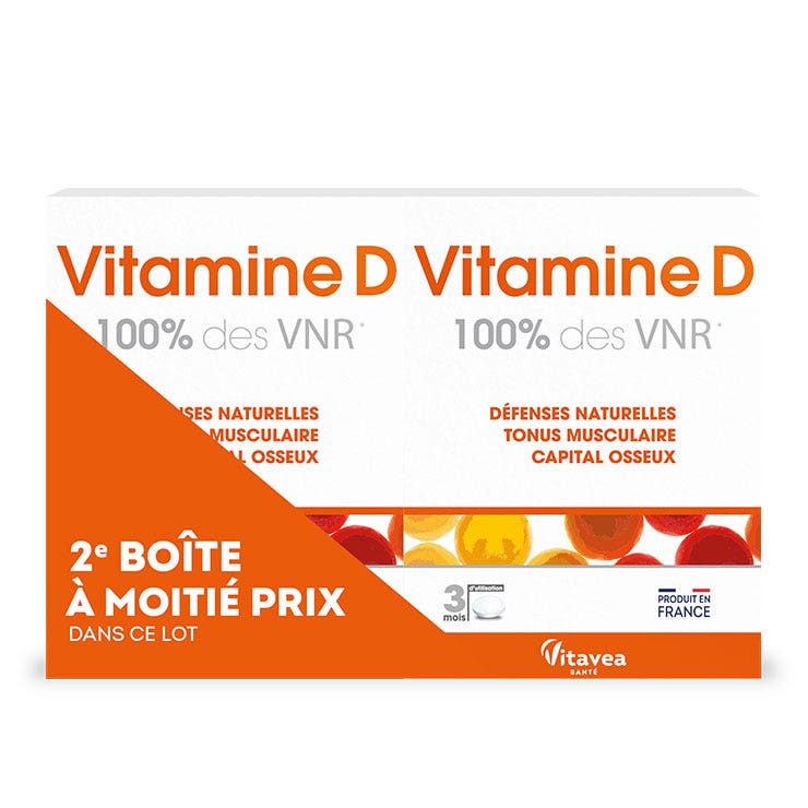 Vitavea Santé Vitamine D 2x90 Compresse