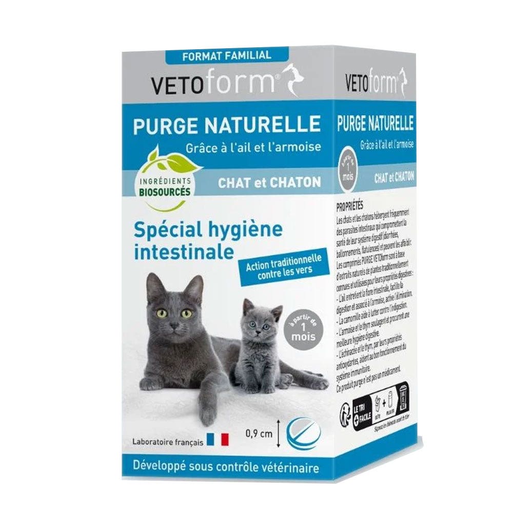 Vetoform Gatto Epurazione in formato famiglia Gattino 50 compresse