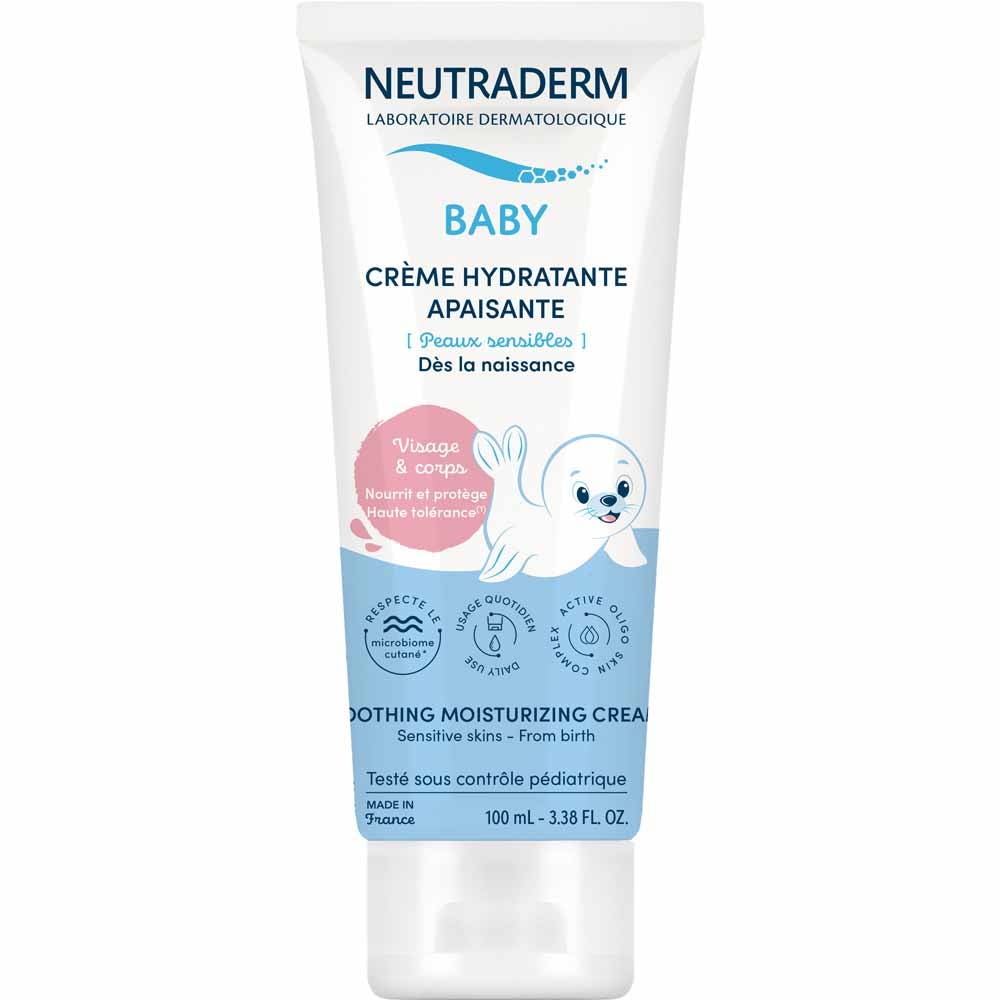 Neutraderm Baby Crema idratante lenitiva per pelli sensibili Pelle Sensibile 100ml