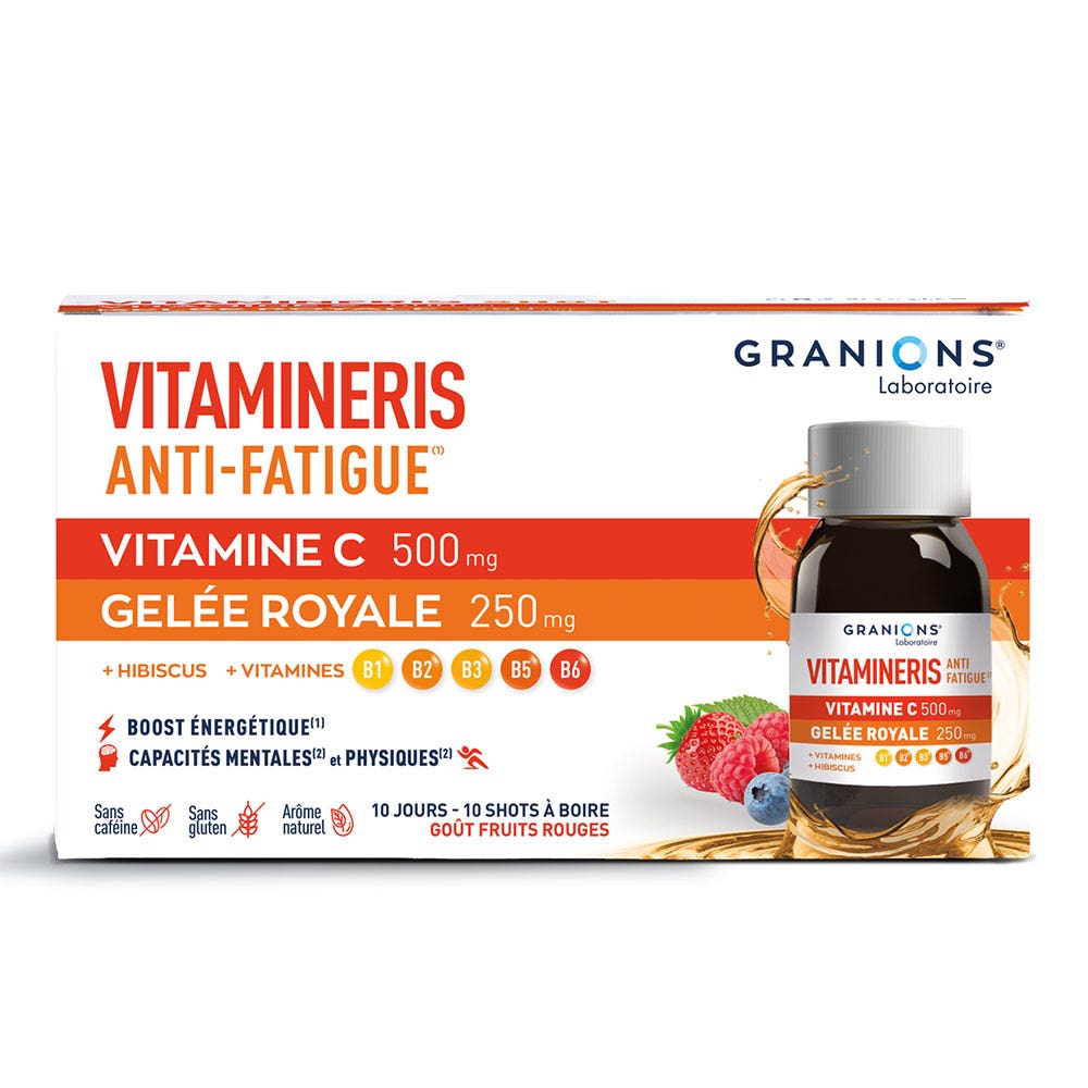 Granions Vitamineris Anti-fatica 10 fiale