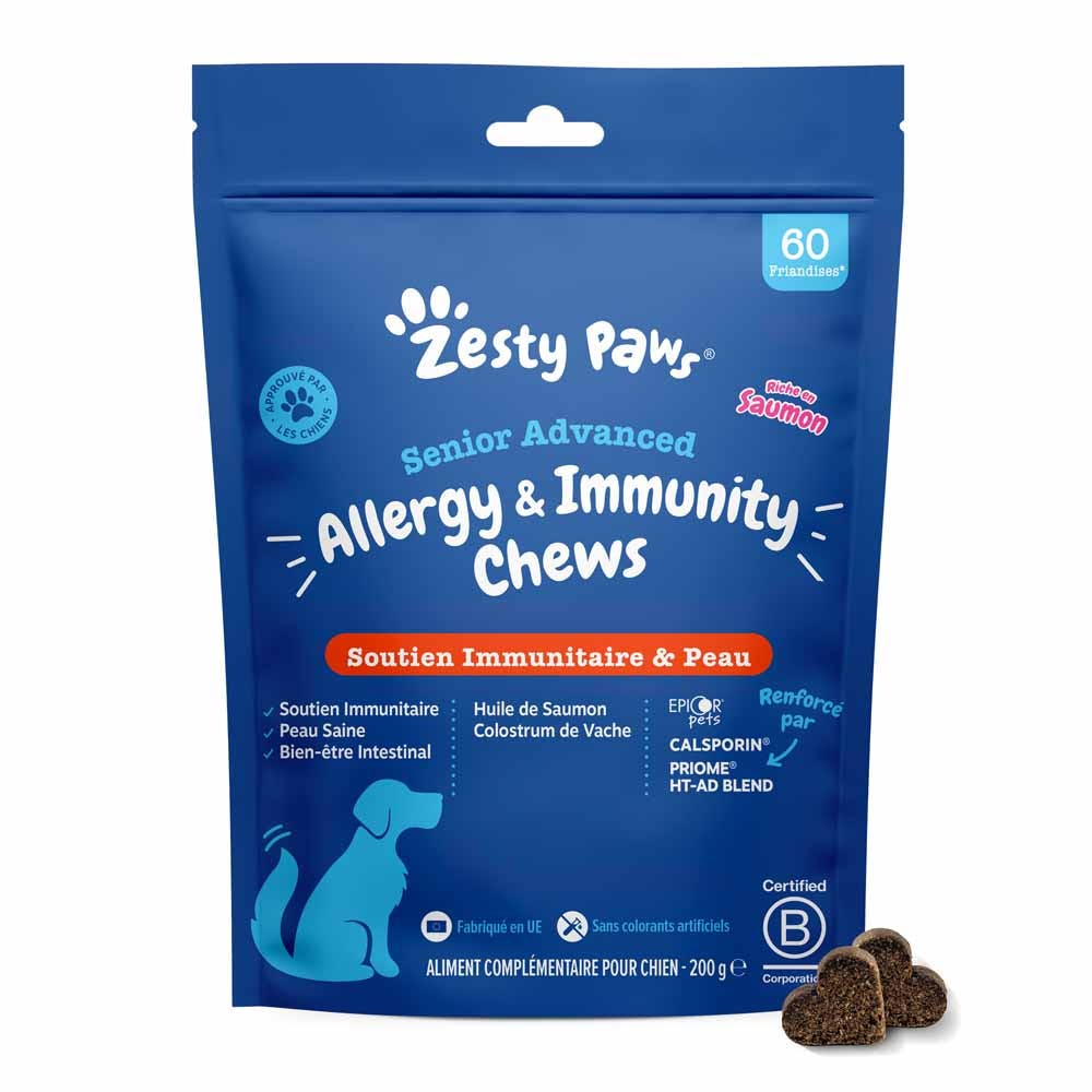 Zesty Paws Sistema immunitario e pelle per anziani Cane 200g