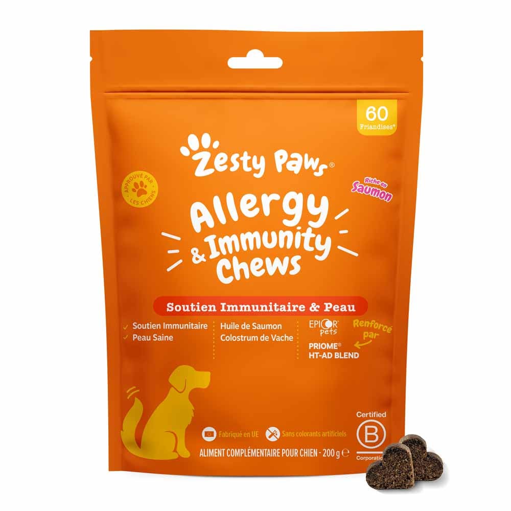 Zesty Paws Sistema immunitario e pelle Cane 200g