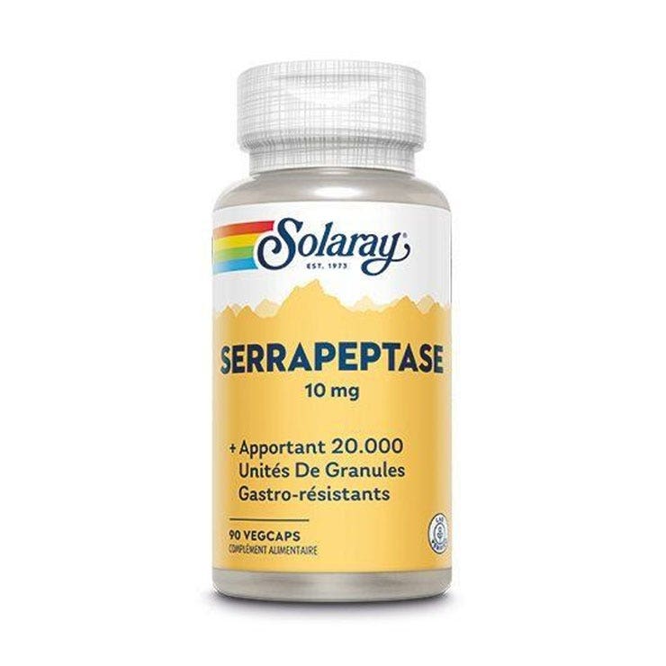 Solaray Serrapeptase 90 Capsule Vegetali
