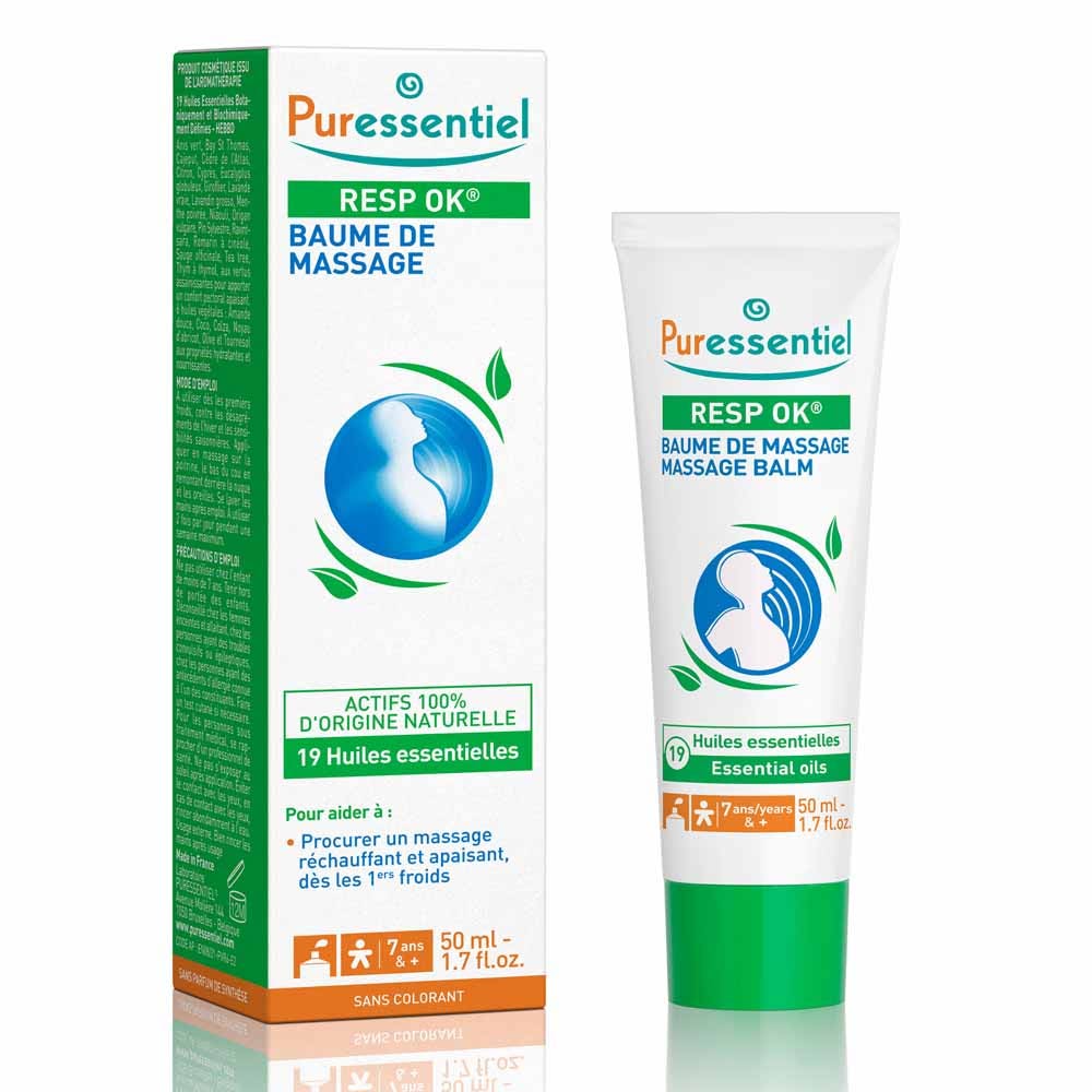 Puressentiel Respirazione Balsamo respiratorio 19 oli essenziali 50 ml