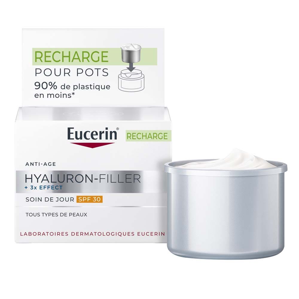 Eucerin Hyaluron-Filler + 3x Effect Ricarica per trattamento giorno SPF30 50ml
