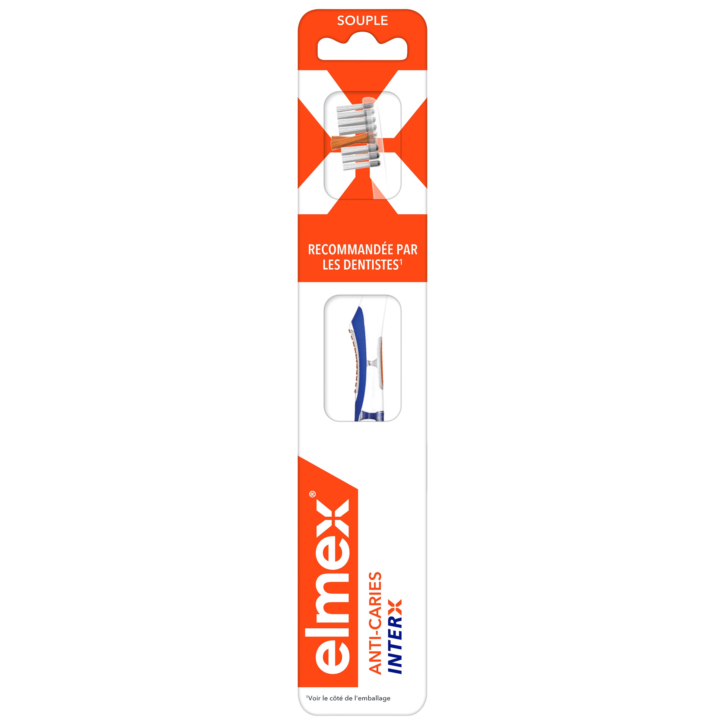 Elmex Anti-Carie Spazzolino morbido Care Inter X