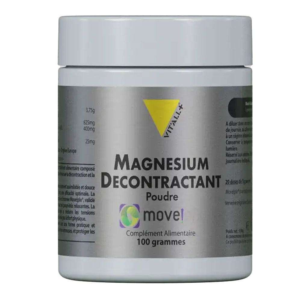Vit'All+ magnésium decontractant in polvere 100 g