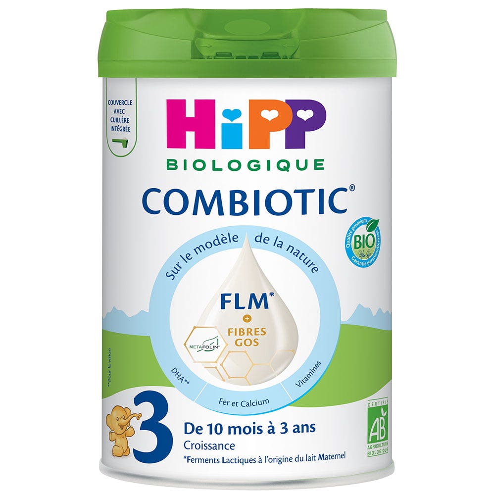 Hipp Latte in polvere Combiotic FLM 3 da 10 mesi a 3 anni bio 800 g