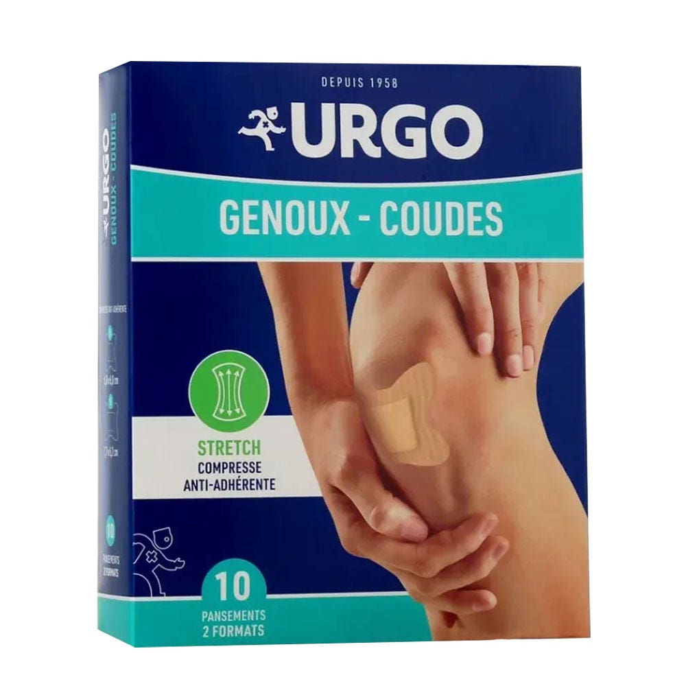 Urgo Medicazioni speciali per ginocchia e gomiti 2 misure x10