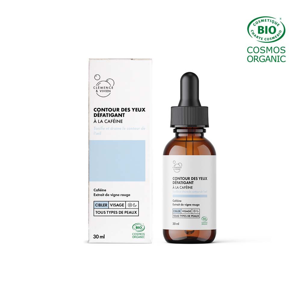 Clemence&Vivien Contorno occhi biologico anti-fatica Texture in gel 30ml