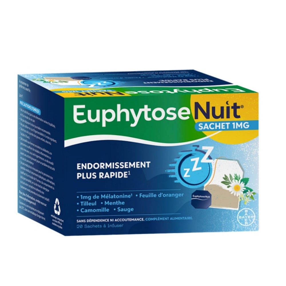 Bayer Euphytose Infuso notte 20 bustine