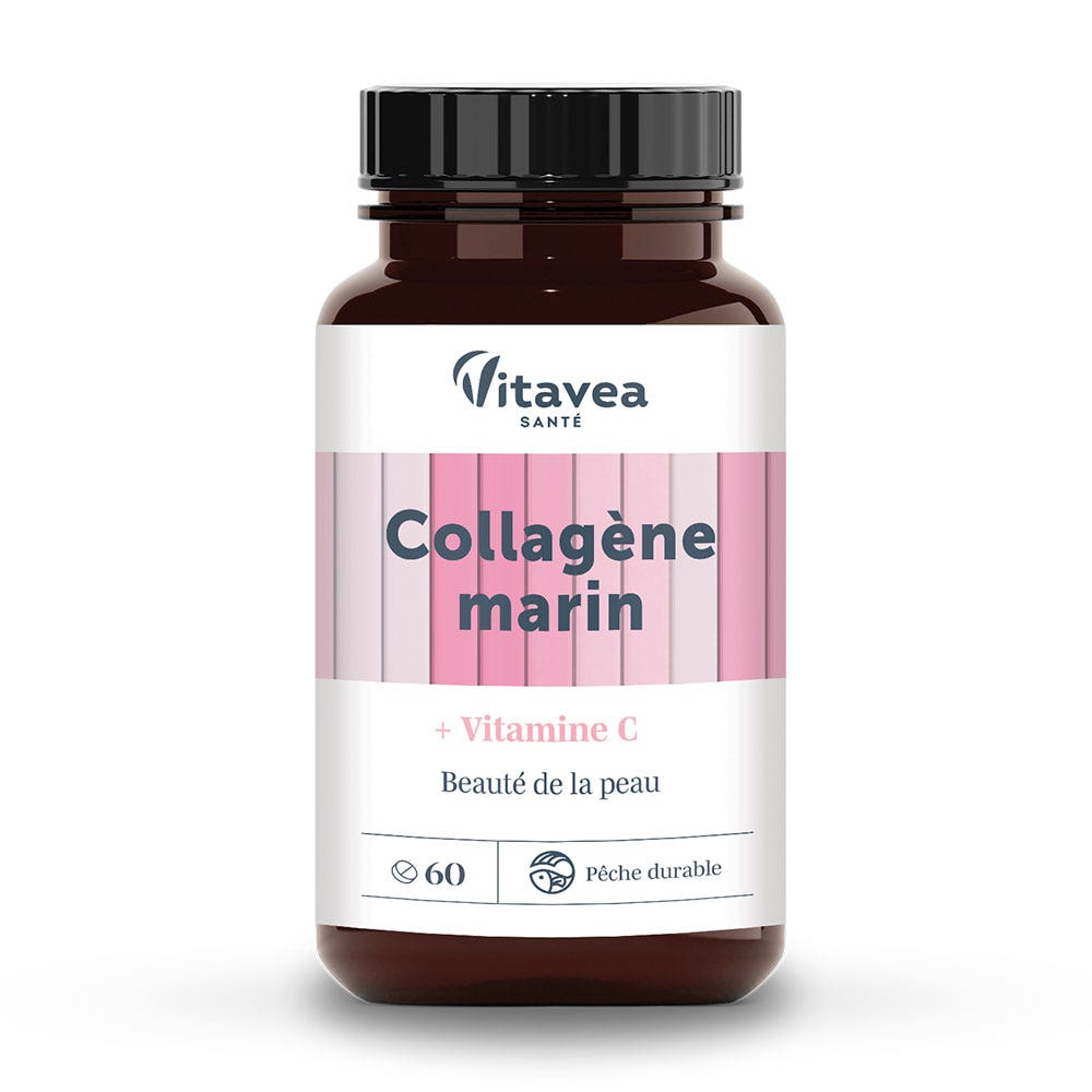 Vitavea Santé Nutri'sentiels Collagene marino per la bellezza della pelle 60 compresse