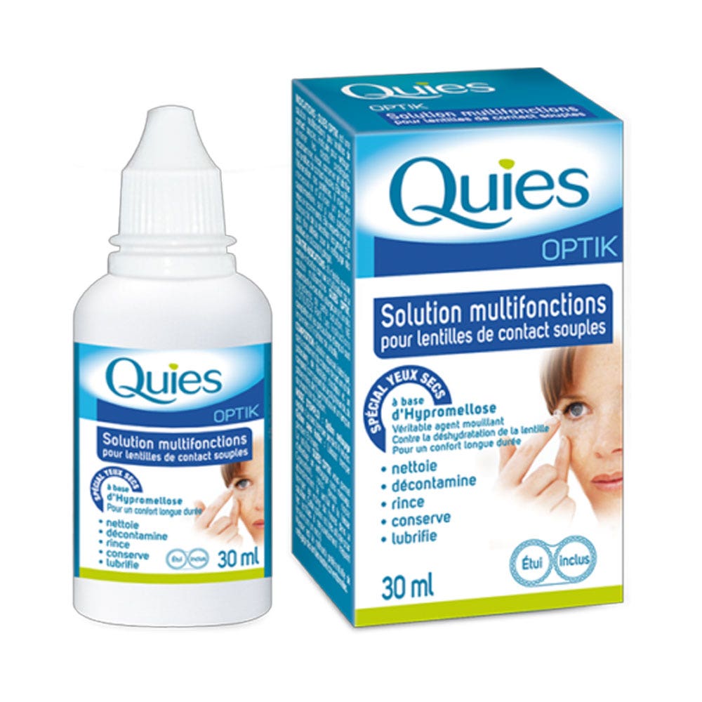 Quies Soluzione per lenti a contatto morbide 30 ml