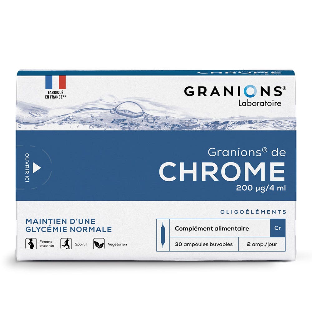 Granions Cromo 200µg 30 fiale