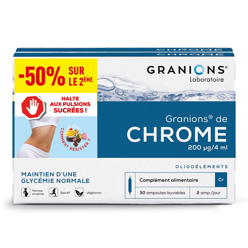Granions Cromo 2x30 Fiale bevibili