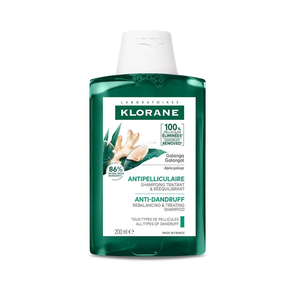 Klorane Galanga Shampoo trattante e riequilibrante senza forfora 200 ml