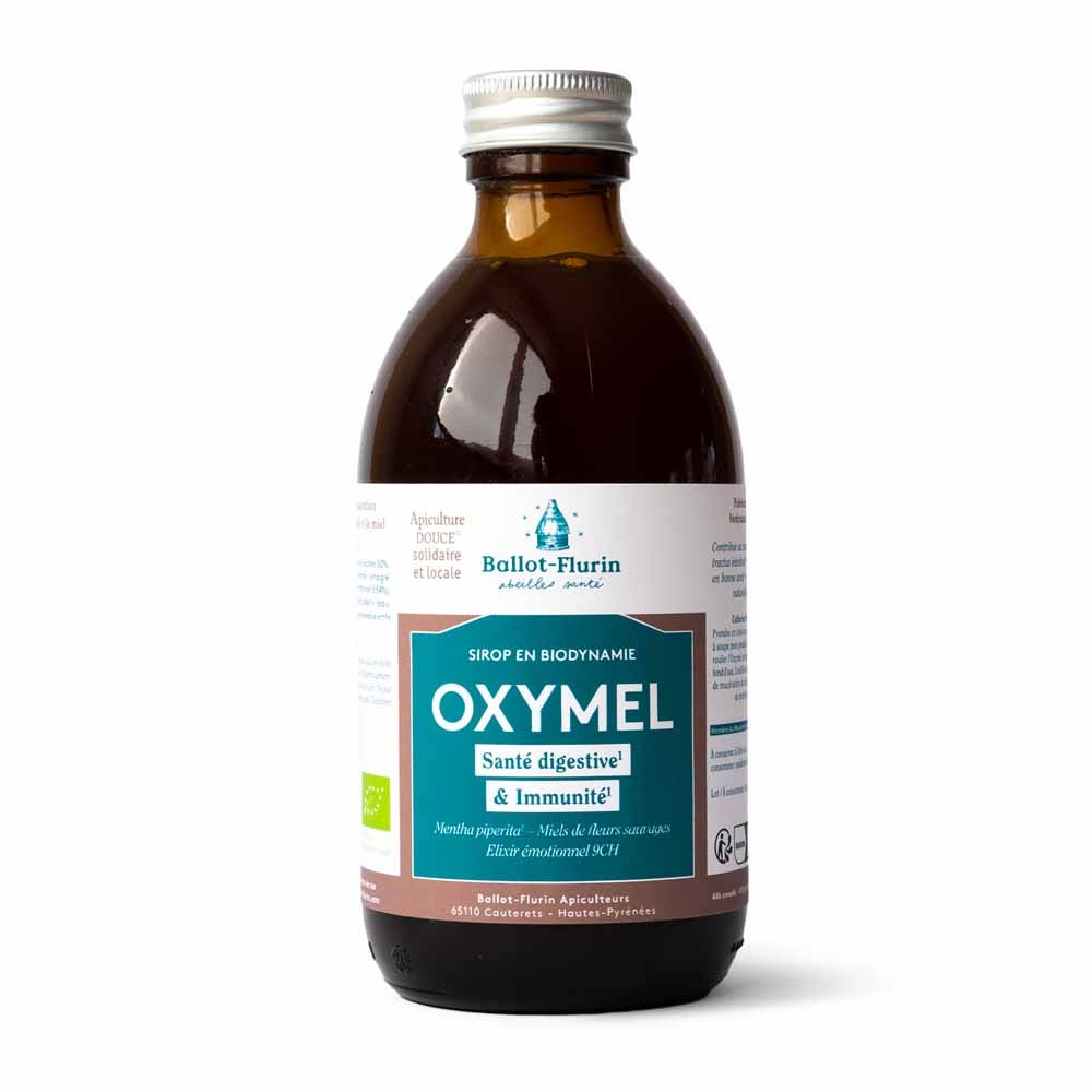 Ballot-Flurin Sciroppo biodinamico Oxymel Salute dell'apparato digerente e Difese immunitarie 300 ml