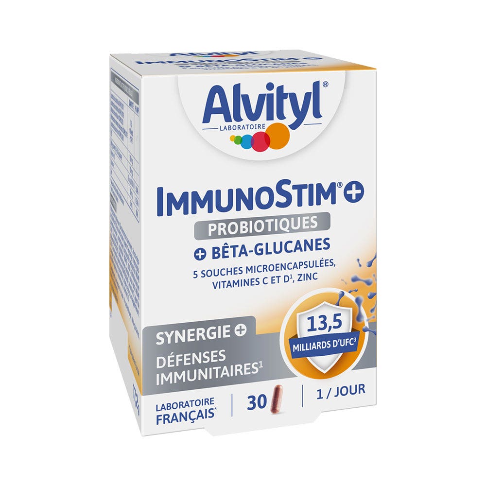 Alvityl Immunostim+ Probiotici 30 capsule vegetali