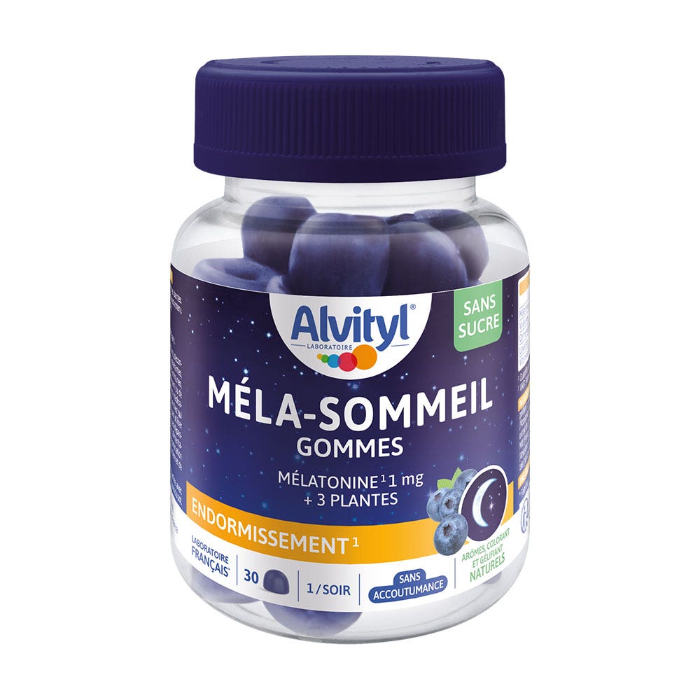 Alvityl Melatonia sonno con 1 mg di melatonina 30 caramelle gommose