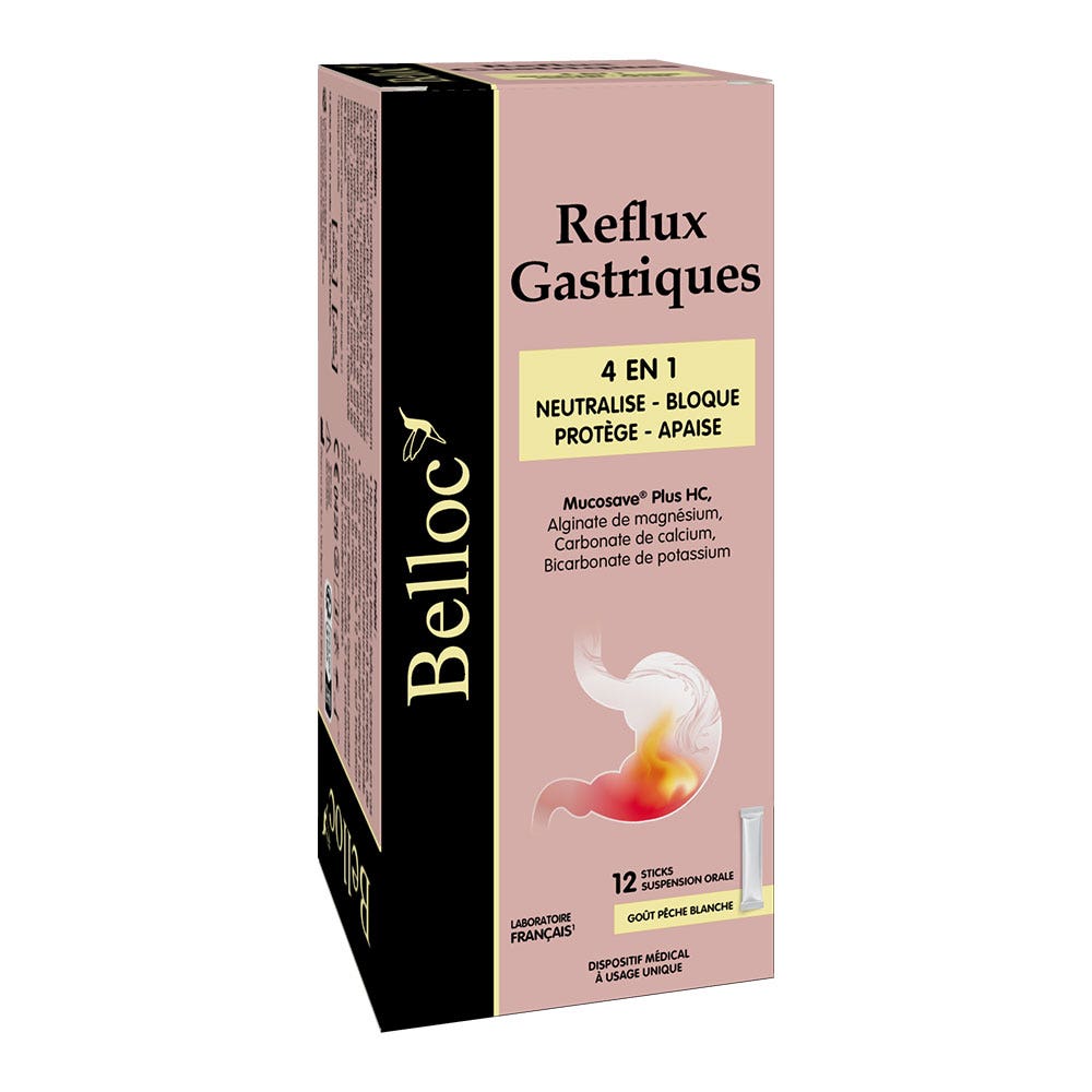 Belloc Reflusso gastrico 12 bastoncini x15ml