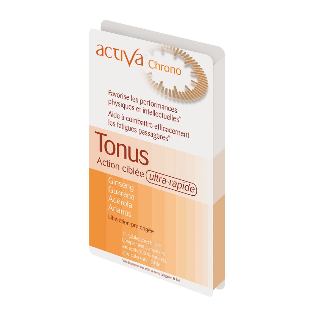 Activa Crono Azione mirata tonificante ultra-rapida 15 capsule