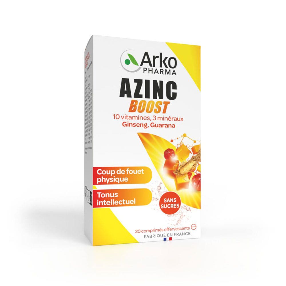 Arkopharma Azinc Energie Booster effervescente 20 compresse