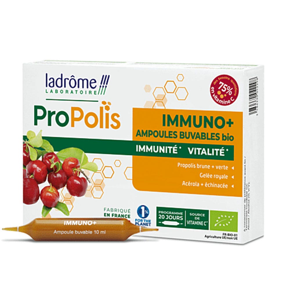 Ladrôme Propolis Immuno+ Bio 20 fiale da 10 ml