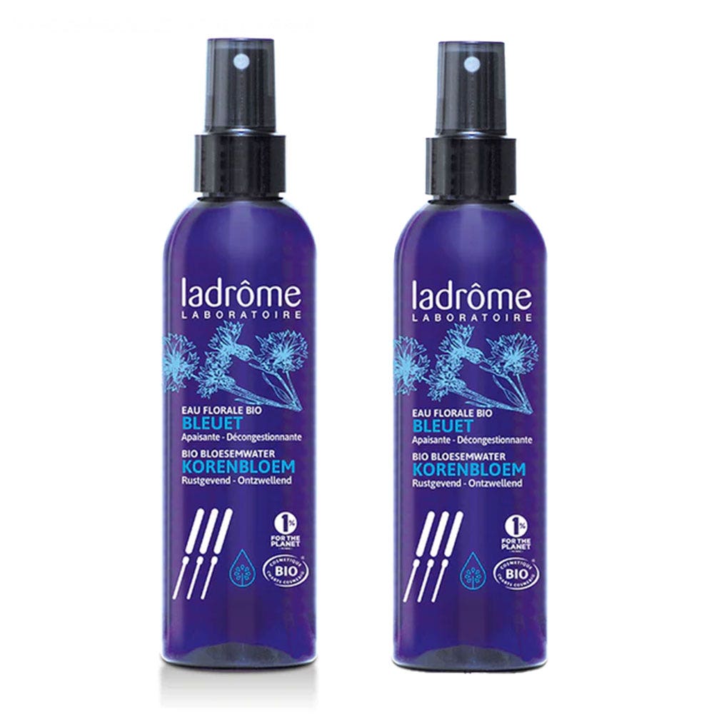 Ladrôme Acqua floreale di Fiordaliso Bio 2x200ml
